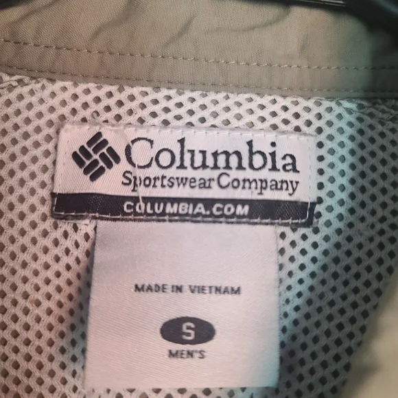 Columbia Men’s PFG Bahama II Short Sleeve Shirt Small - Picture 5 of 7